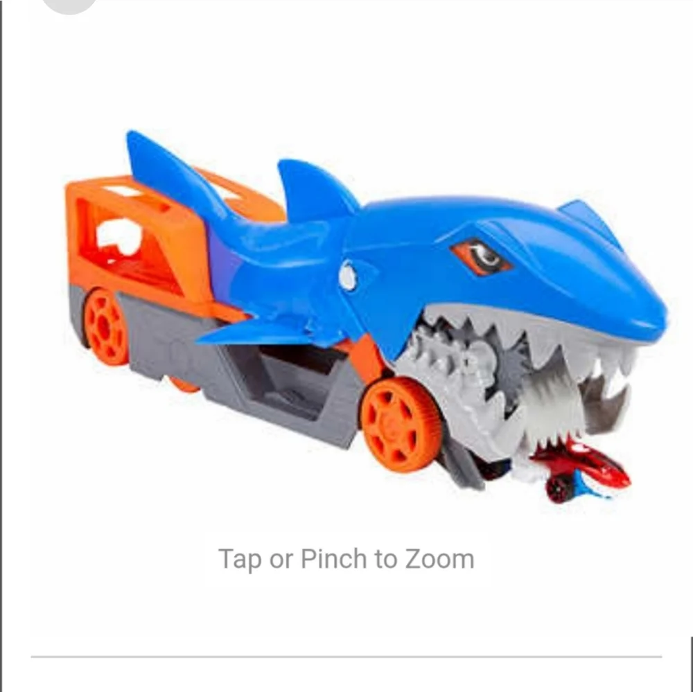 Hot Wheels City Battling Creature Transports with 20 Die-Cast Cars